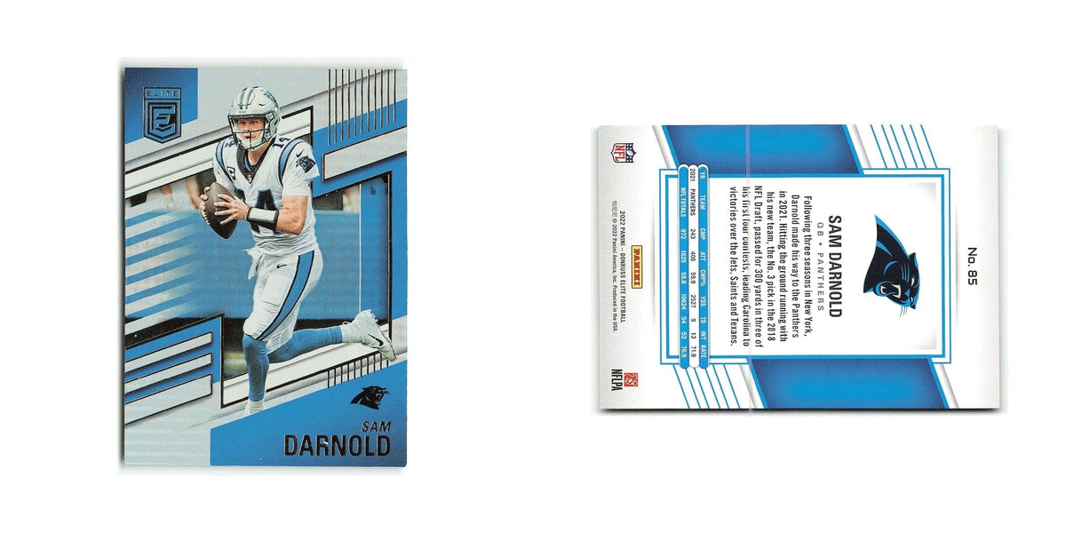 Sam Darnold 2022 Donruss Elite #85 Carolina Panthers Football Card NM