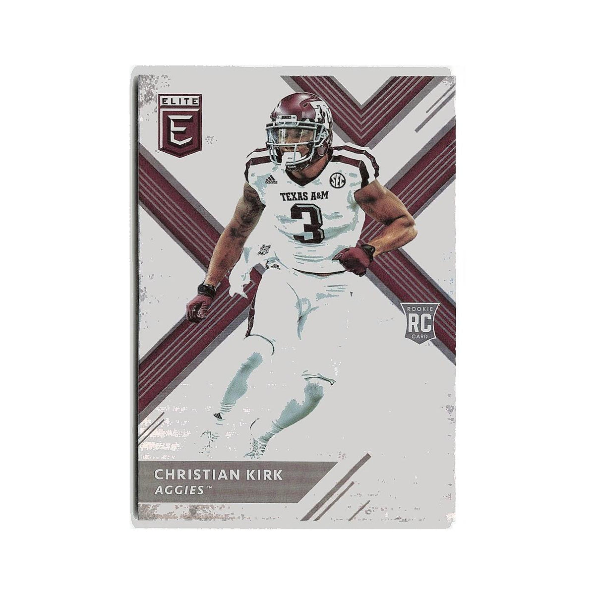 Christian Kirk Rookie 2018 Panini Elite Draft Picks #109 Texas A&M Aggies NM