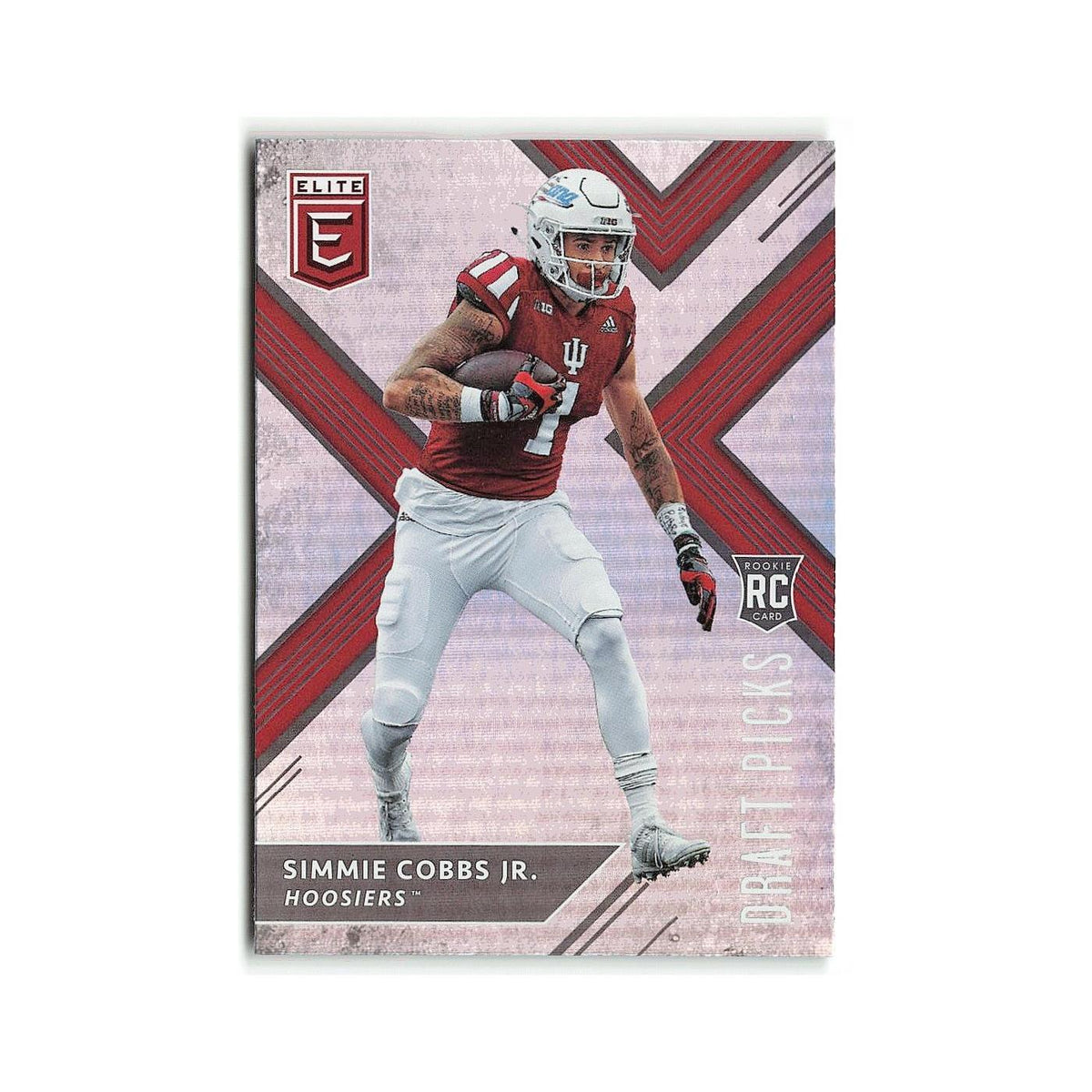 Simmie Cobbs Jr. Rookie 2018 Panini Elite Draft Picks #123 Indiana Hoosiers NM