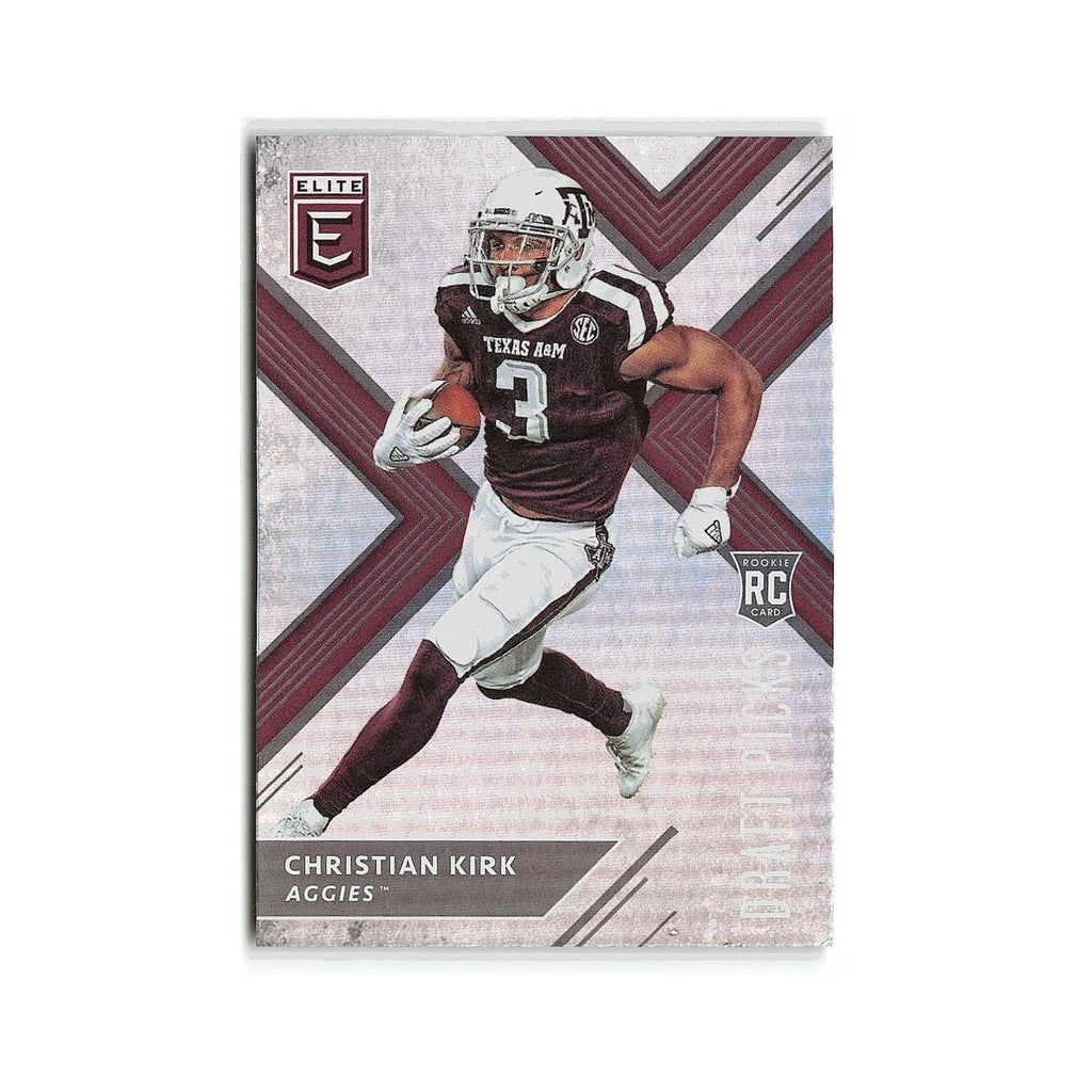 Christian Kirk Rookie 2018 Panini Elite Draft Picks #109 Texas A&M Aggies NM