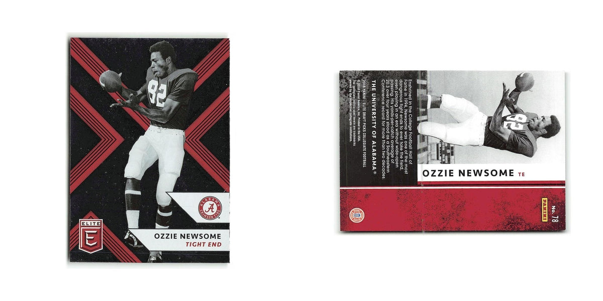 Ozzie Newsome 2018 Panini Elite Draft Picks #78 Alabama Crimson Tide NM