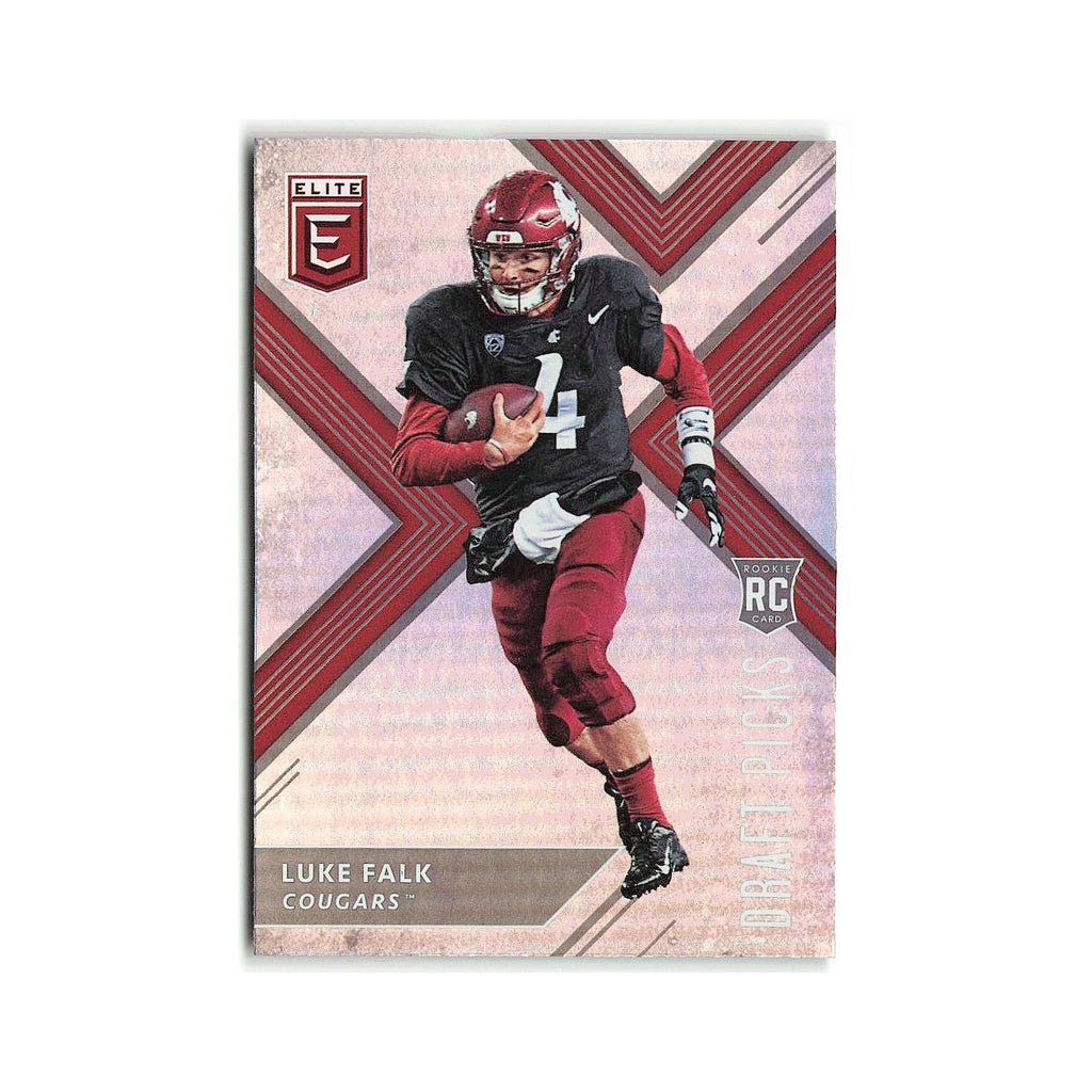 Luke Falk Rookie 2018 Panini Elite Draft Picks #120 WSU Cougars Football Card NM