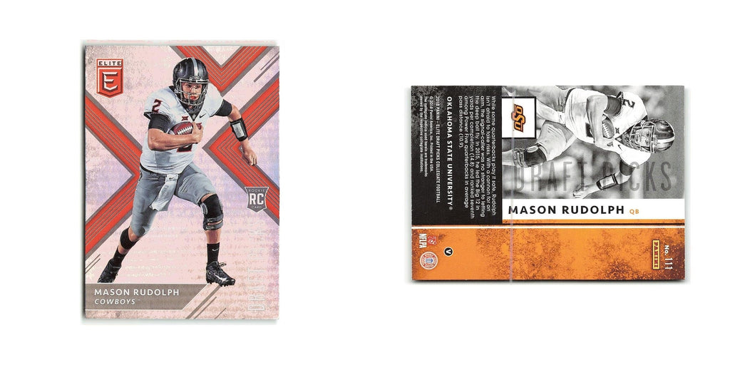 Mason Rudolph Rookie 2018 Panini Elite Draft Picks #111 NM