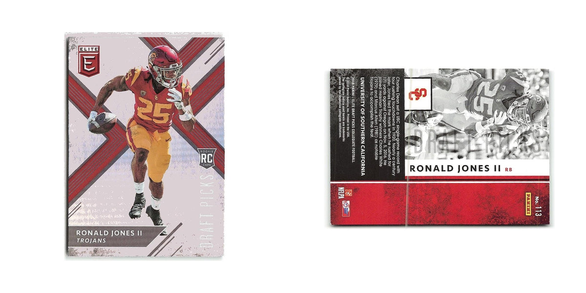 Ronald Jones II Rookie 2018 Panini Elite Draft Picks #113 USC Trojans NM