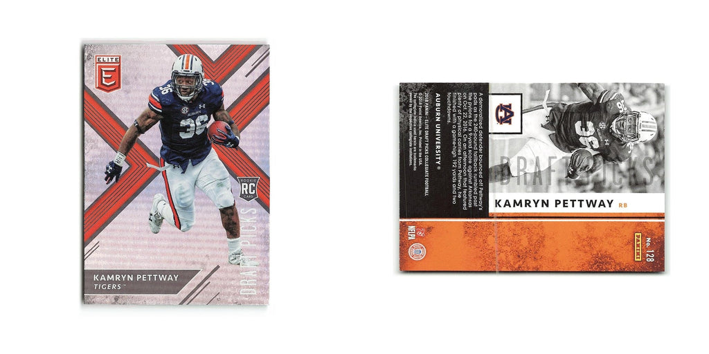 Kamryn Pettway Rookie 2018 Panini Elite Draft Picks #128 Auburn Tigers NM