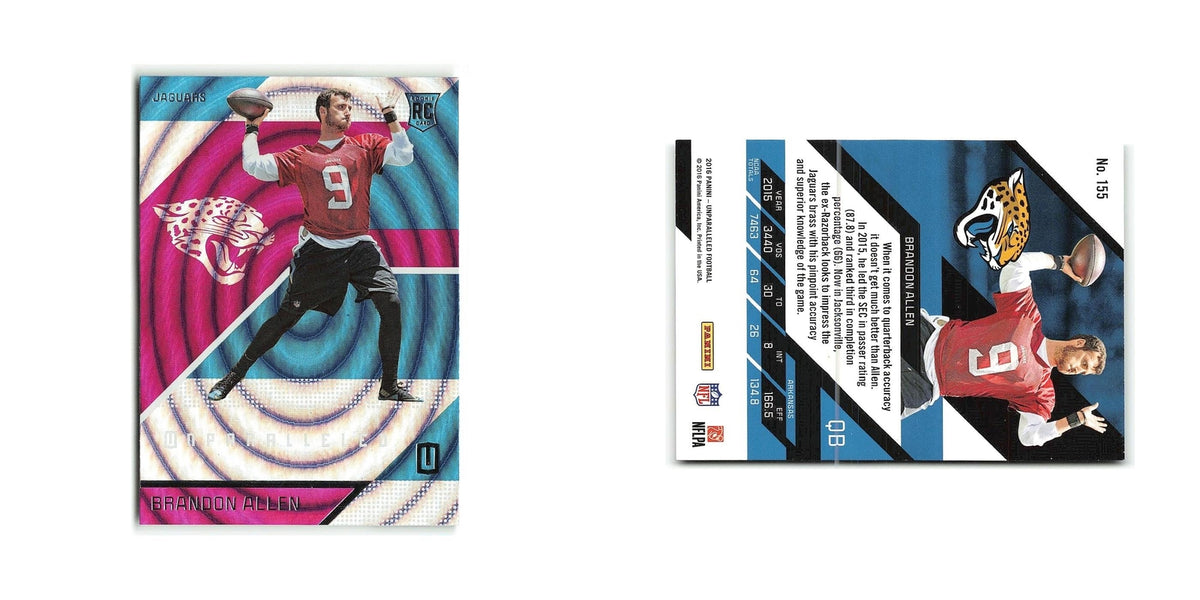 Brandon Allen Rookie 2016 Panini Unparalleled #155 Jacksonville Jaguars NM