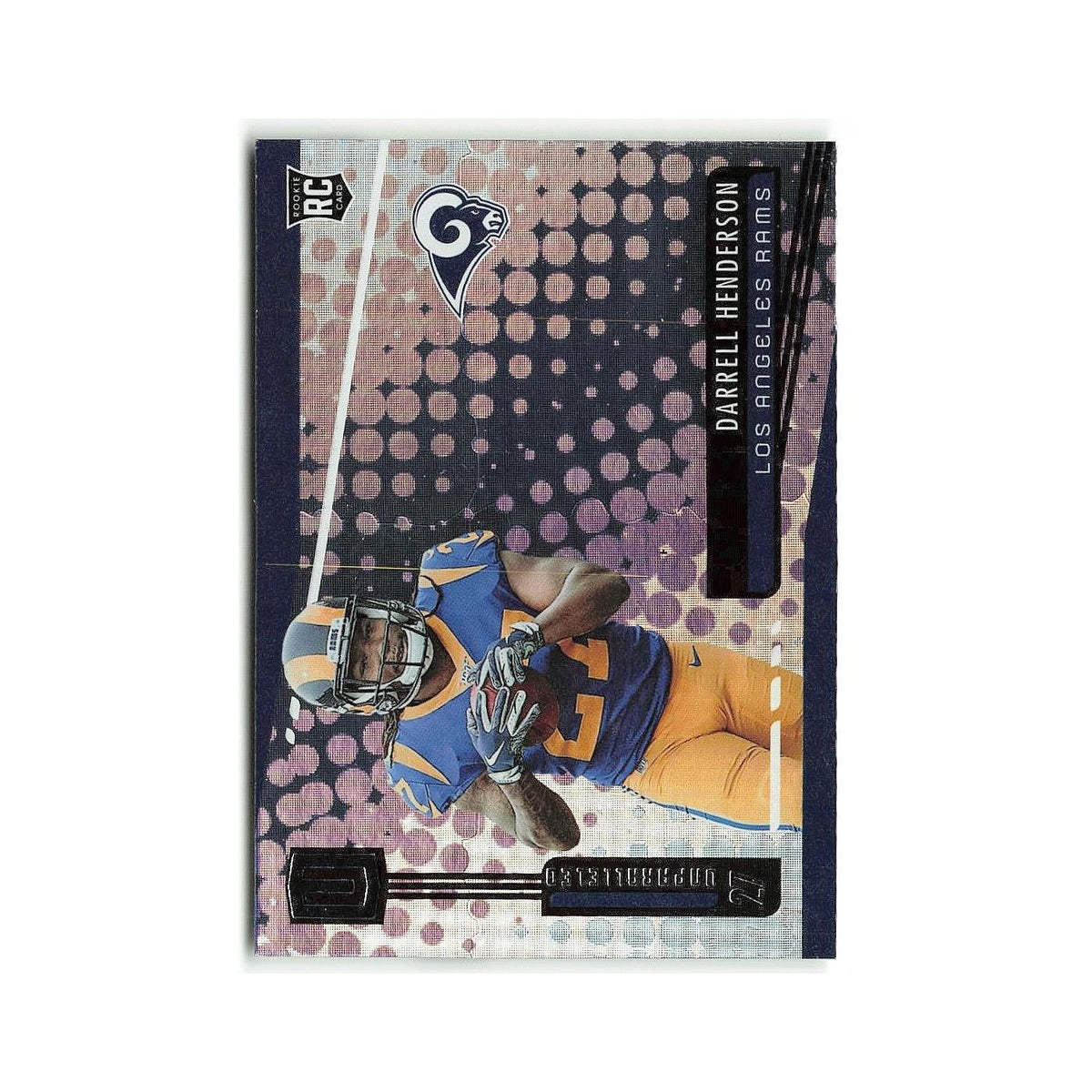 Darrell Henderson Rookie 2019 Panini Unparalleled #253 Los Angeles Rams NM