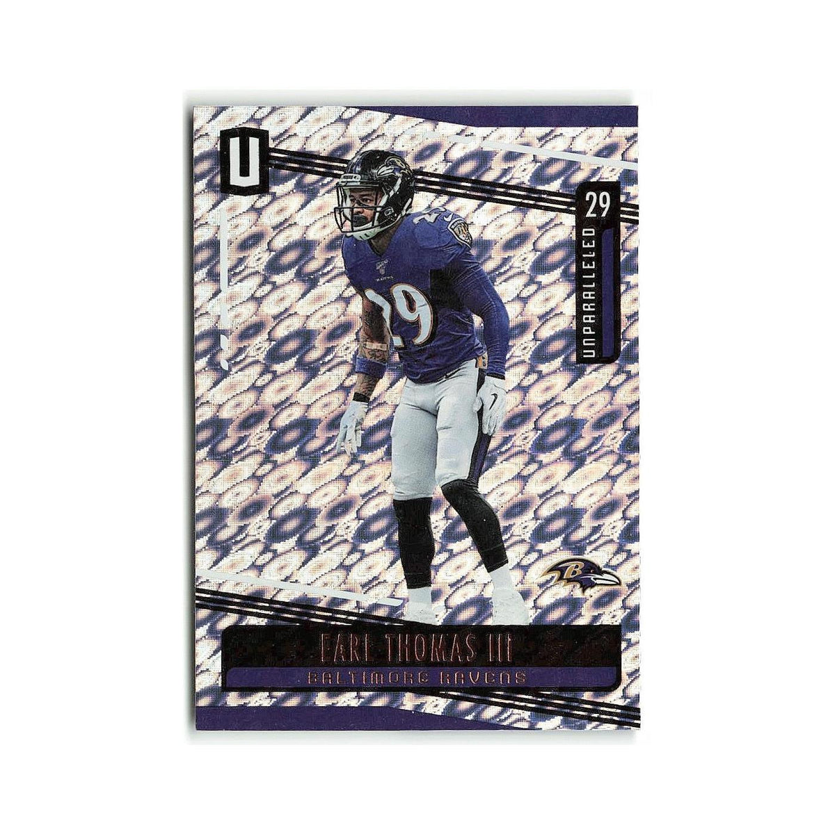Earl Thomas III 2019 Panini Unparalleled #42 Baltimore Ravens Football Card NM