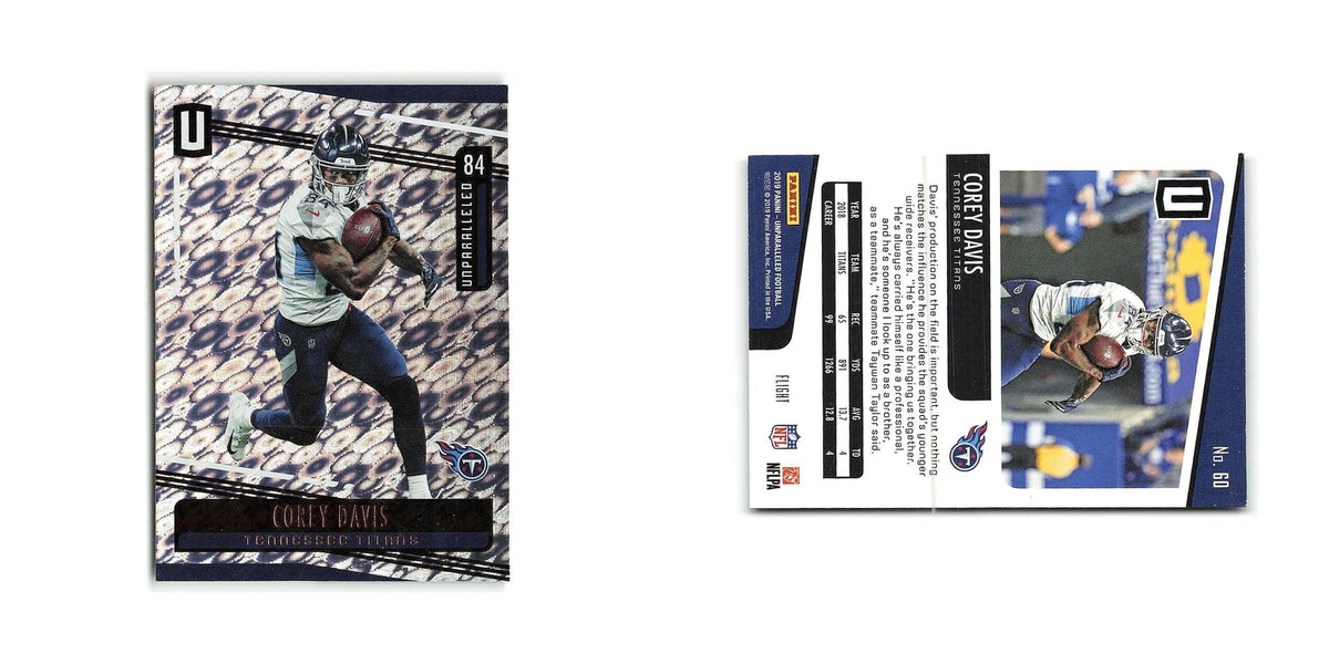 Corey Davis 2019 Panini Unparalleled #60 Tennessee Titans Football Card NM