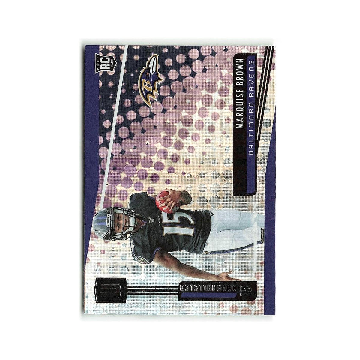 Marquise Brown Rookie 2019 Panini Unparalleled #224 Baltimore Ravens NM