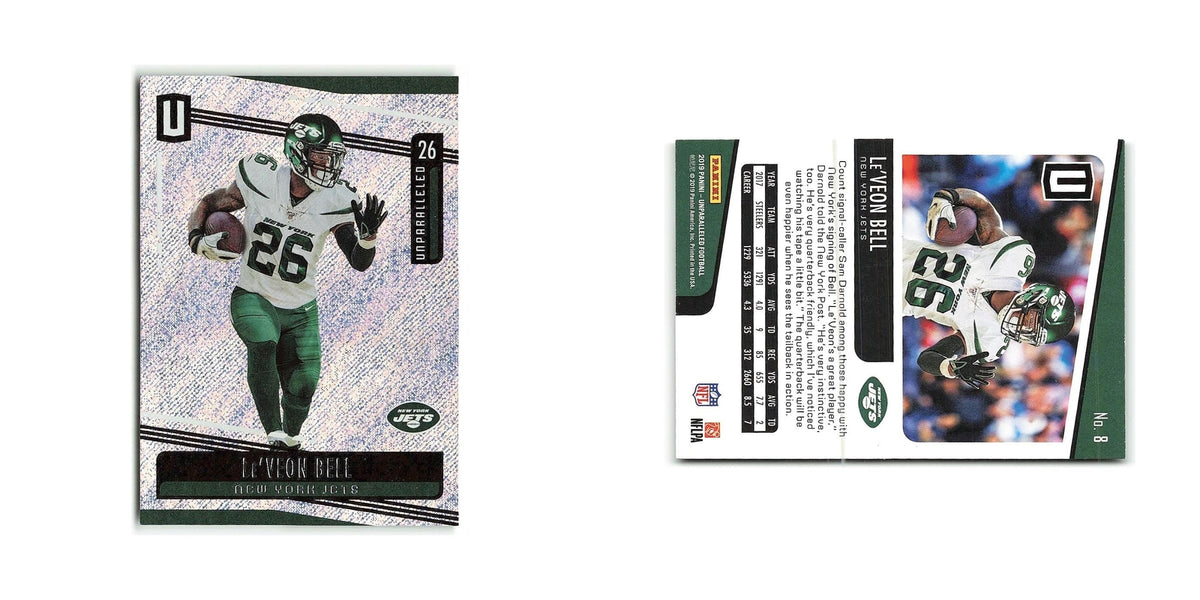 Le'Veon Bell 2019 Panini Unparalleled #8 New York Jets Football Card NM