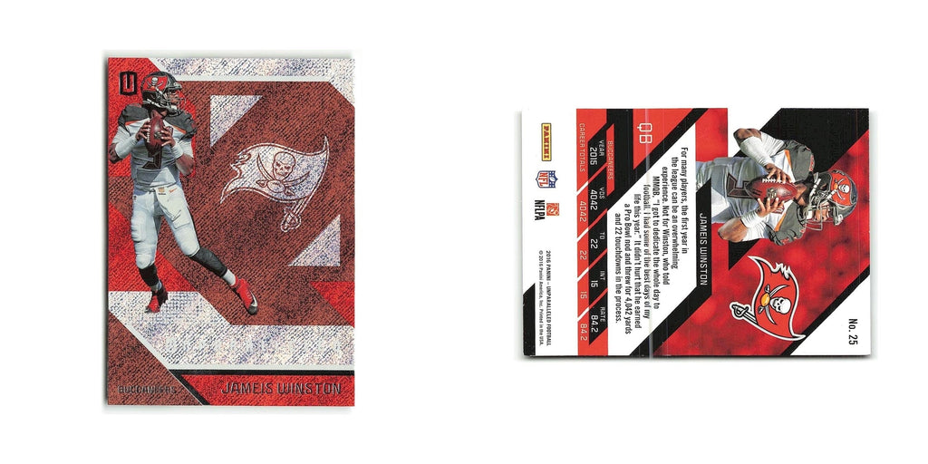 Jameis Winston 2016 Panini Unparalleled #25 Tampa Bay Buccaneers NM