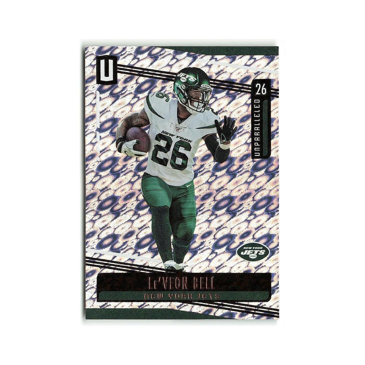 Le'Veon Bell 2019 Panini Unparalleled #8 New York Jets Football Card NM