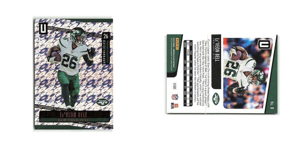 Le'Veon Bell 2019 Panini Unparalleled #8 New York Jets Football Card NM