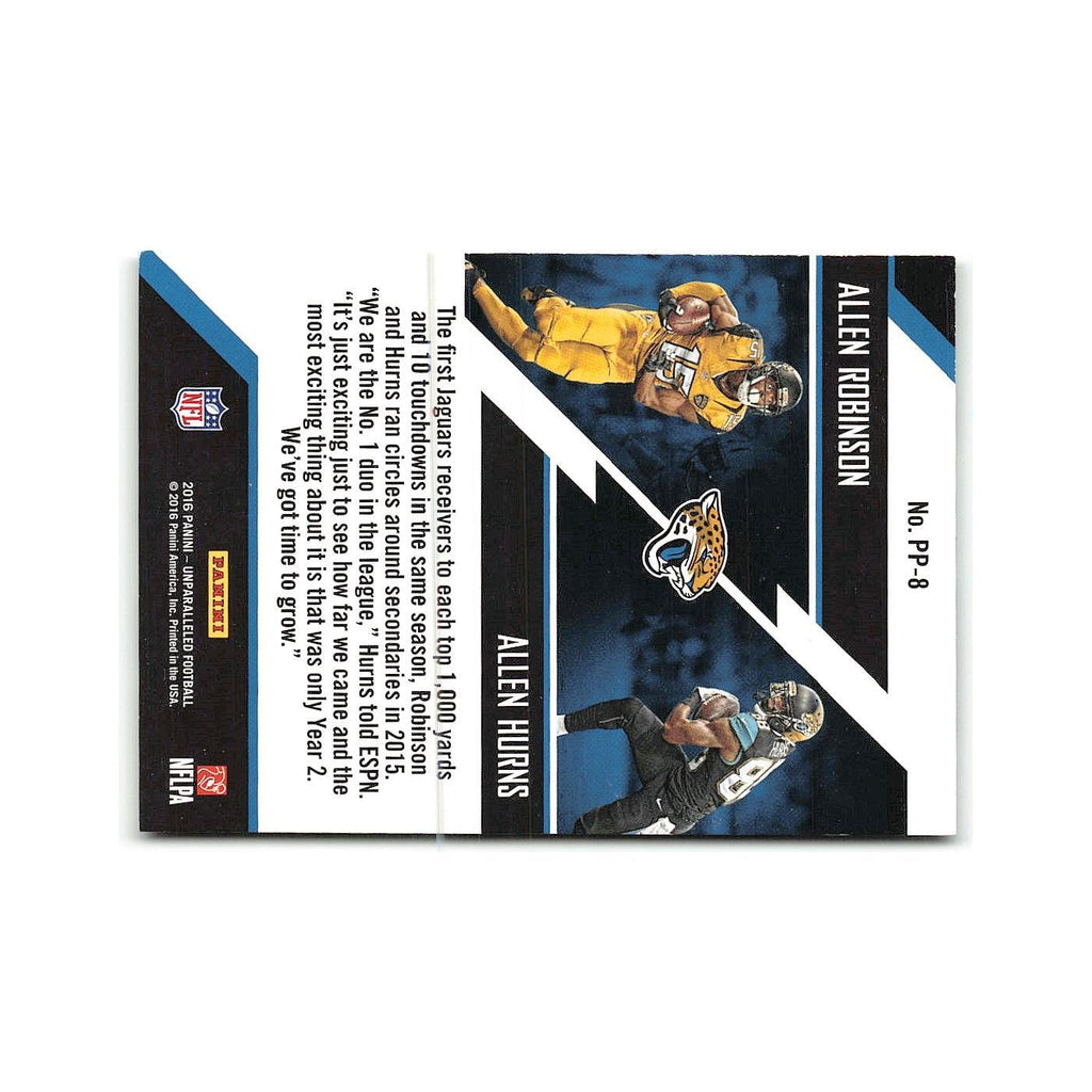 Allen Hurns Allen Robinson 2016 Panini Unparalleled Perfect Pairs #PP-8 NM