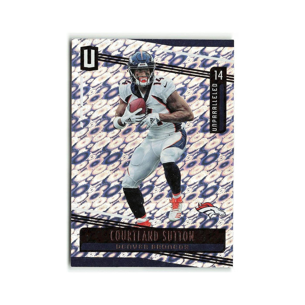 Courtland Sutton 2019 Panini Unparalleled #97 Denver Broncos Football Card NM
