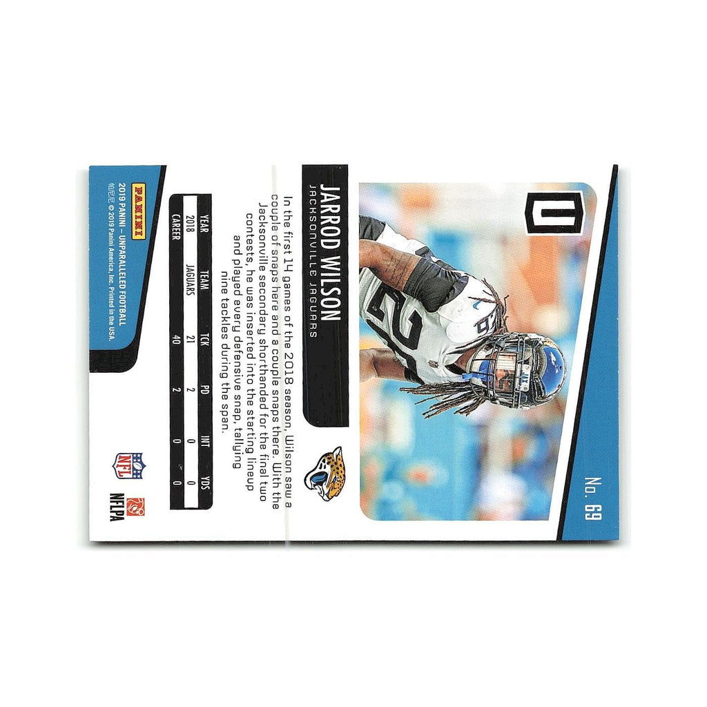 Jarrod Wilson Rookie 2019 Panini Unparalleled #69 Jacksonville Jaguars NM