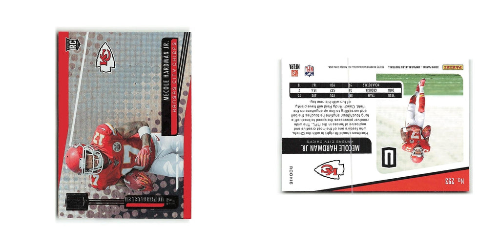 Mecole Hardman Jr. Rookie 2019 Panini Unparalleled #293 Kansas City Chiefs NM