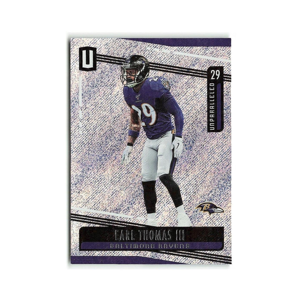 Earl Thomas III 2019 Panini Unparalleled #42 Baltimore Ravens Football Card NM