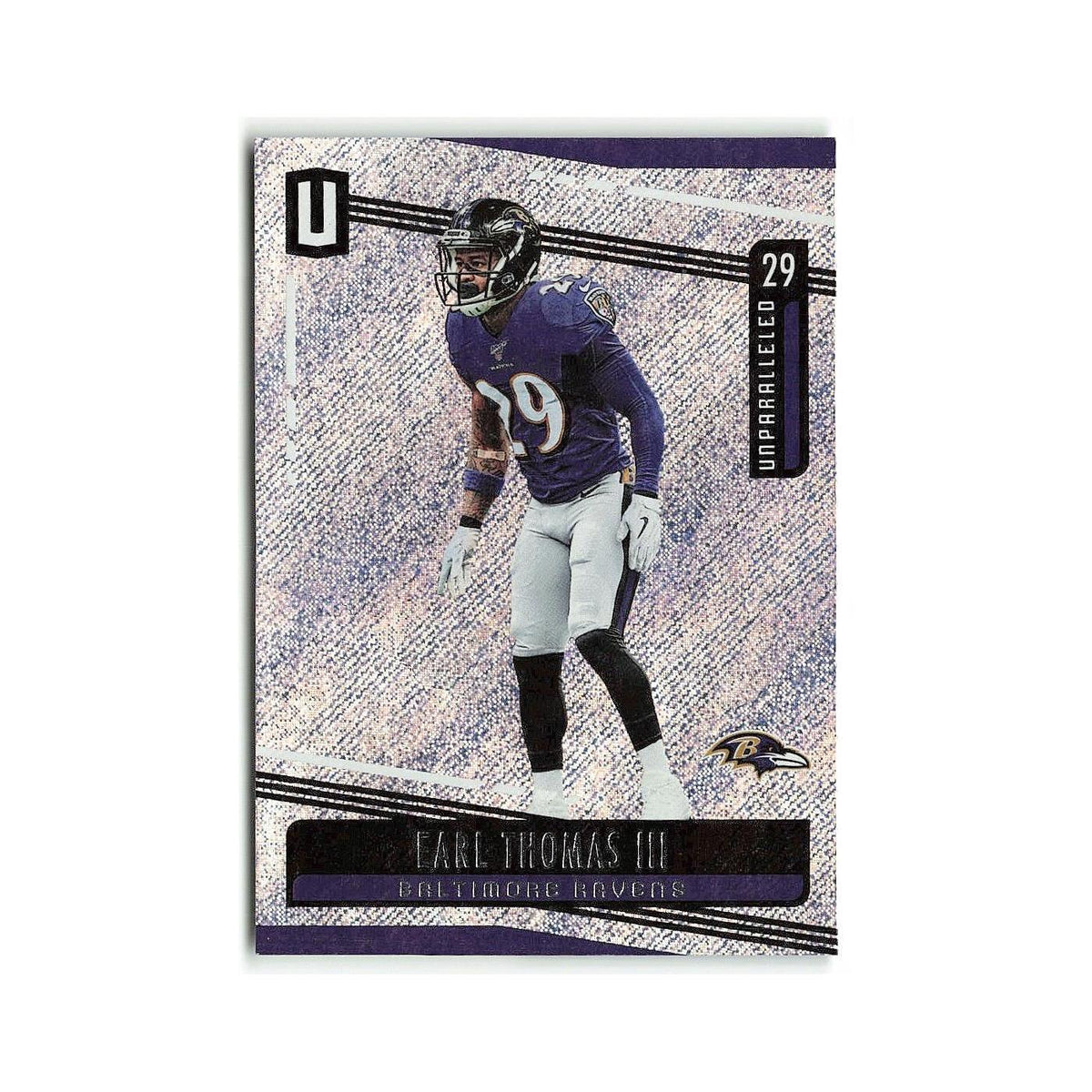 Earl Thomas III 2019 Panini Unparalleled #42 Baltimore Ravens Football Card NM