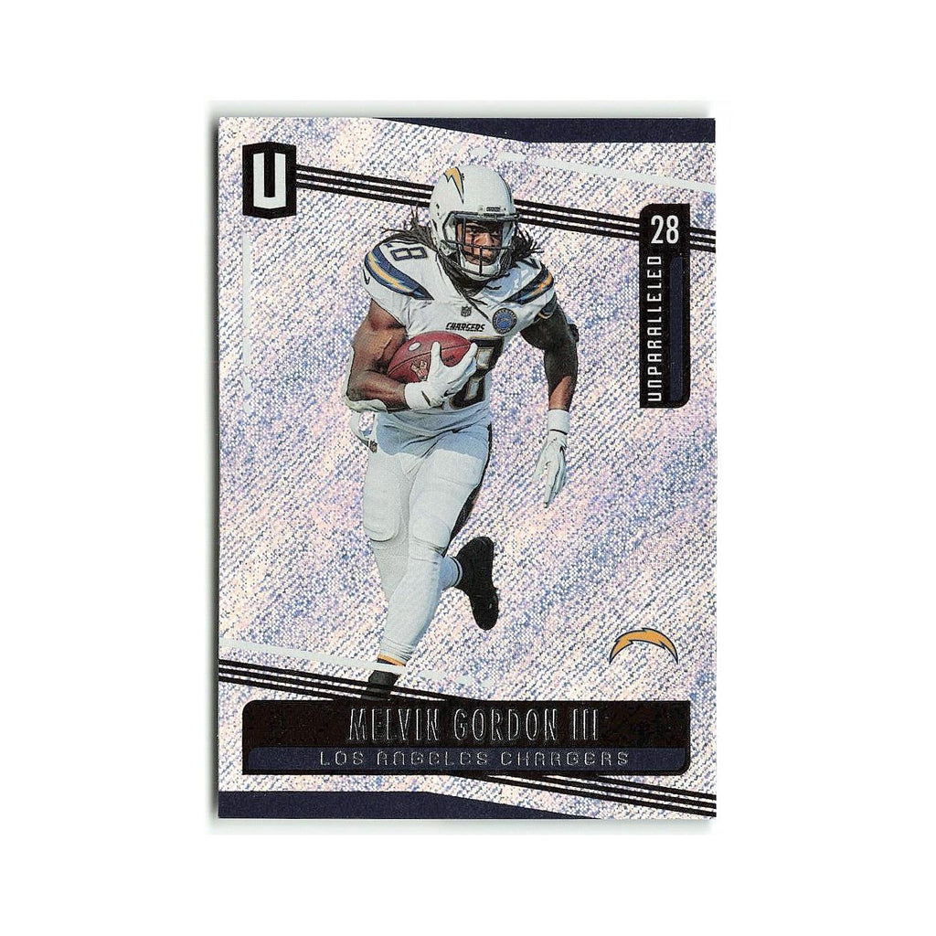 Melvin Gordon III 2019 Panini Unparalleled #89 Los Angeles Chargers NM