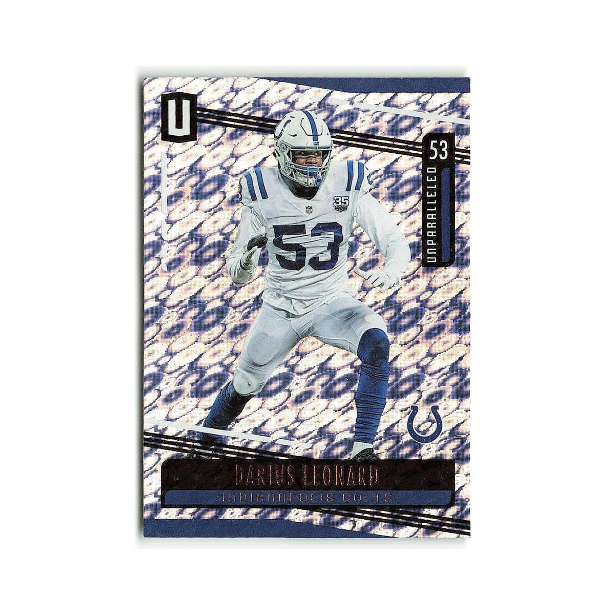 Darius Leonard 2019 Panini Unparalleled #55 Indianapolis Colts Football Card NM