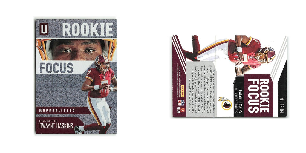 Dwayne Haskins Rookie 2019 Panini Absolute Rookie #RM-16 Washington Redskins NM