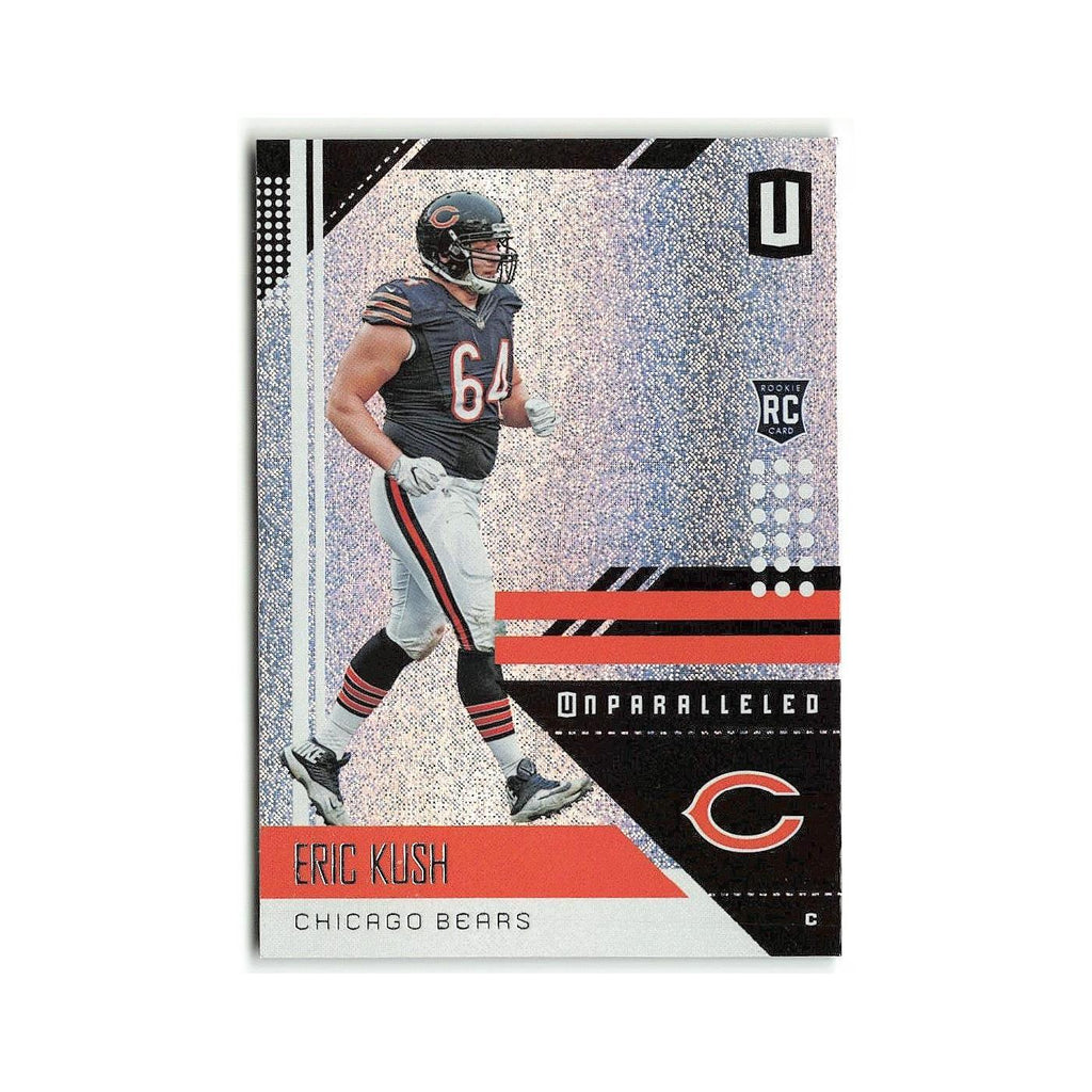 Eric Kush Rookie 2018 Panini Unparalleled #36 Chicago Bears Football Card NM