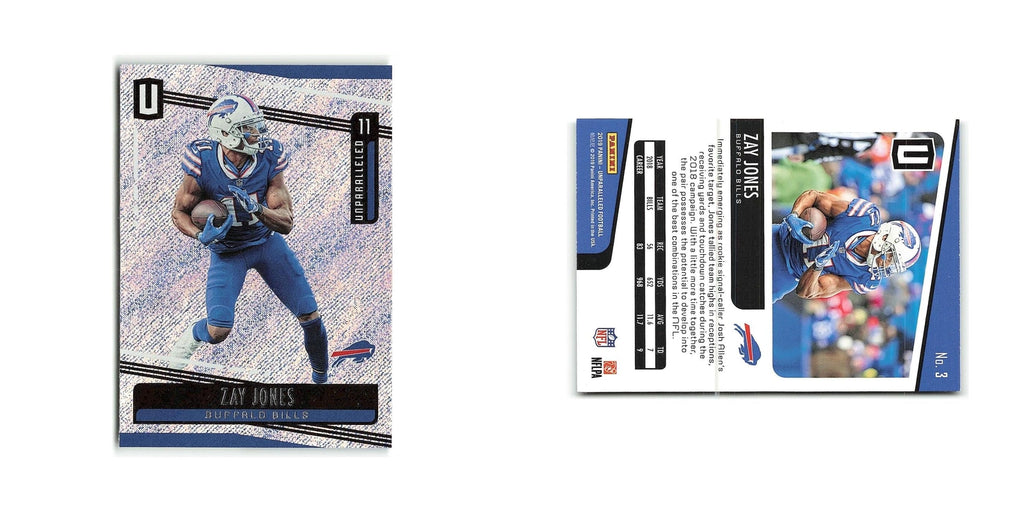 Zay Jones 2019 Panini Unparalleled #3 Buffalo Bills Football Card NM