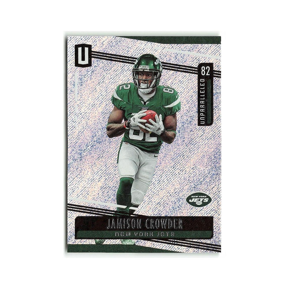 Jamison Crowder 2019 Panini Unparalleled #9 New York Jets Football Card NM