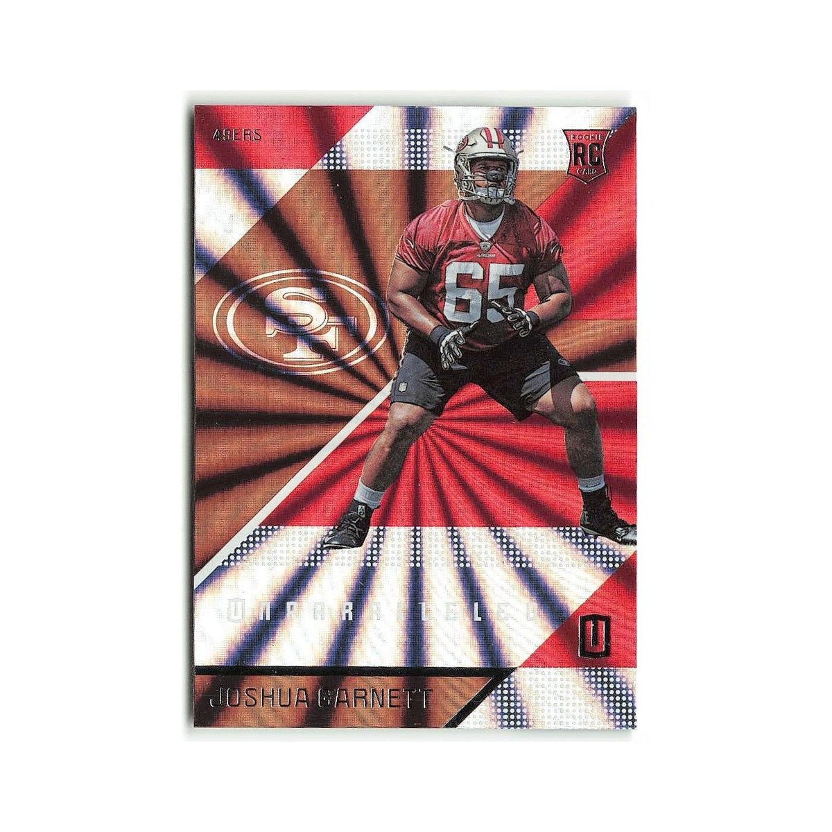 Joshua Garnett Rookie 2016 Panini Unparalleled #171 San Francisco 49ers NM