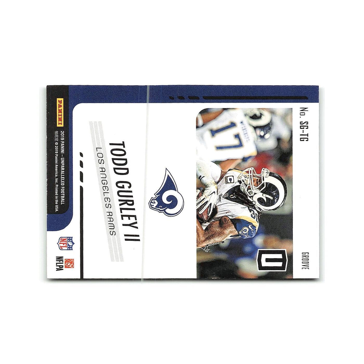 Todd Gurley 2019 Panini Unparalleled #SG-TG Los Angeles Rams Football Card NM