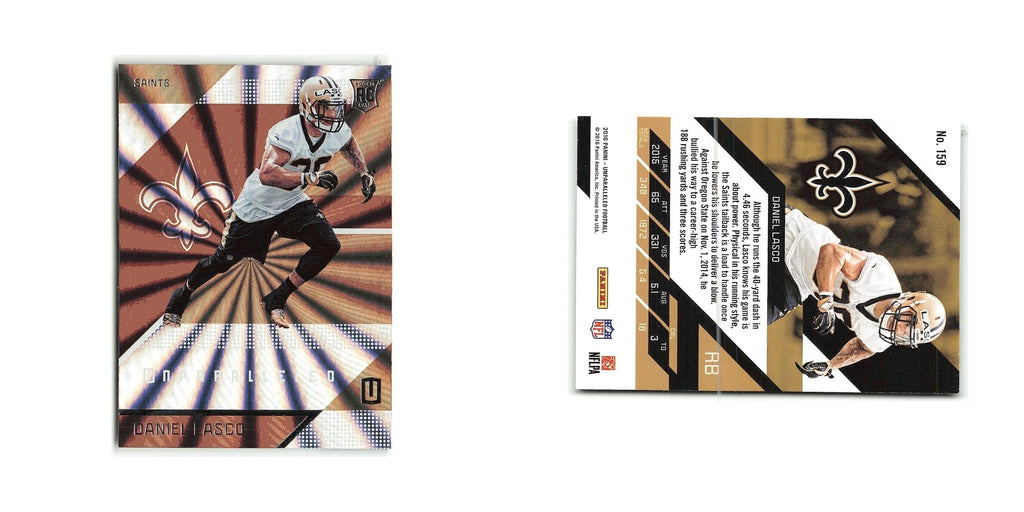 Daniel Lasco Rookie 2016 Panini Unparalleled #159 New Orleans Saints NM