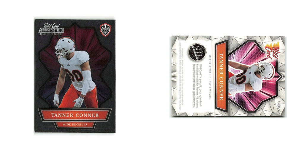 Tanner Conner 2021 Wild Card Alumination #ANBC 90 Football Card NM