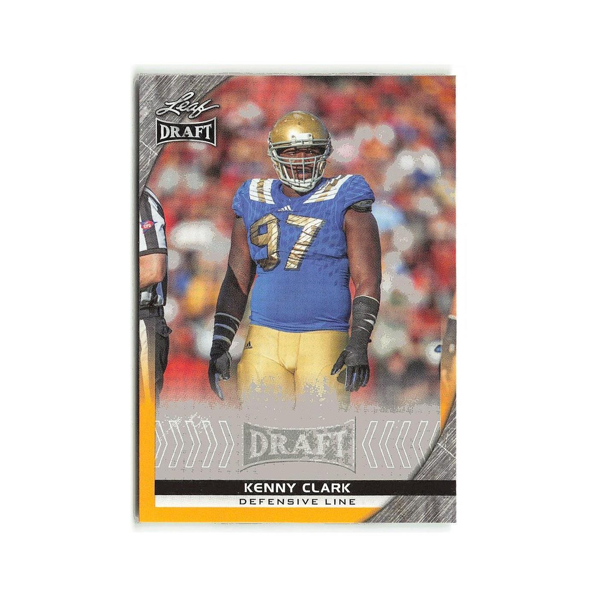 Kenny Clark 2016 Leaf Draft Gold #52 UCLA Bruins Football Card NM