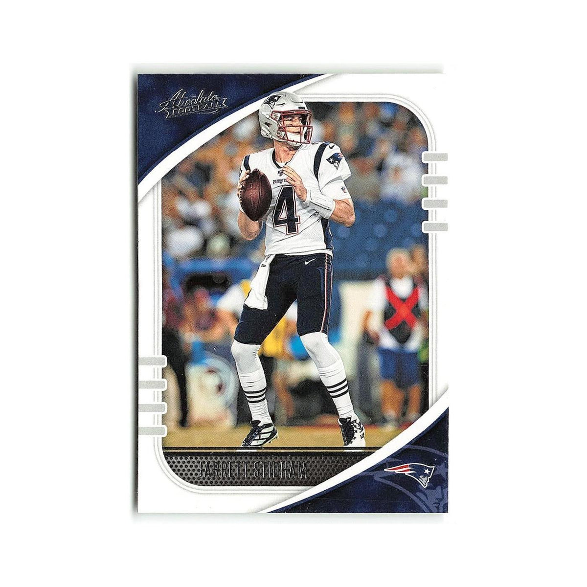 Jarrett Stidham 2020 Panini Absolute #69 New England Patriots Football Card NM