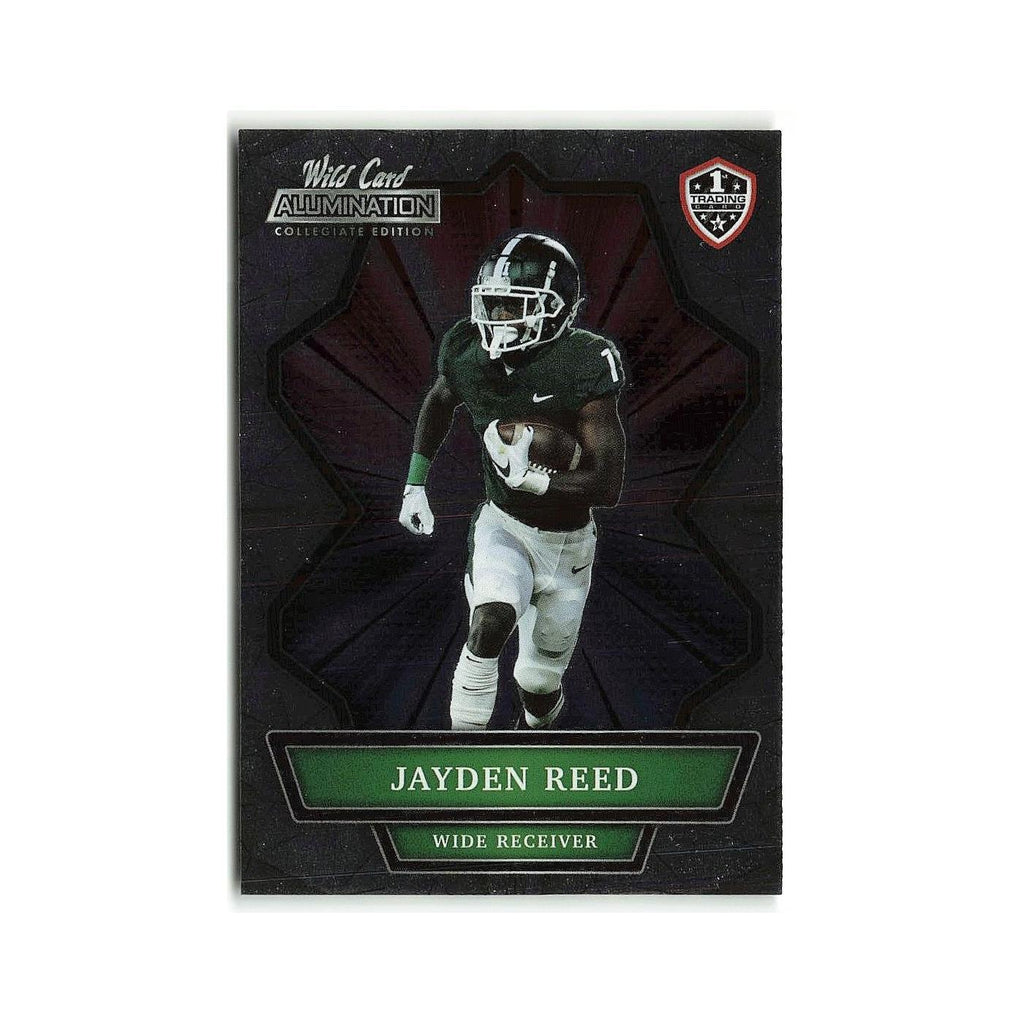 Jayden Reed 2021 Wild Card Alumination #ANBC 36 Football Card NM