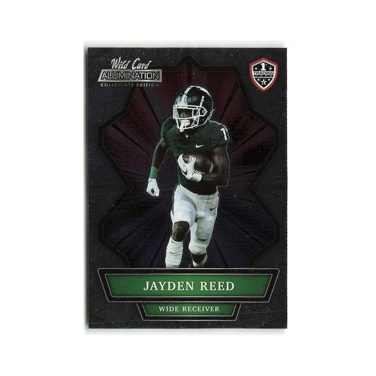 Jayden Reed 2021 Wild Card Alumination #ANBC 36 Football Card NM