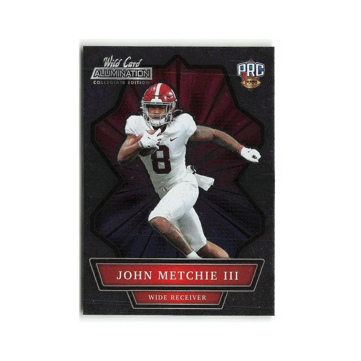 John Metchie III 2021 Wild Card Alumination #ANBC 48 Football Card NM