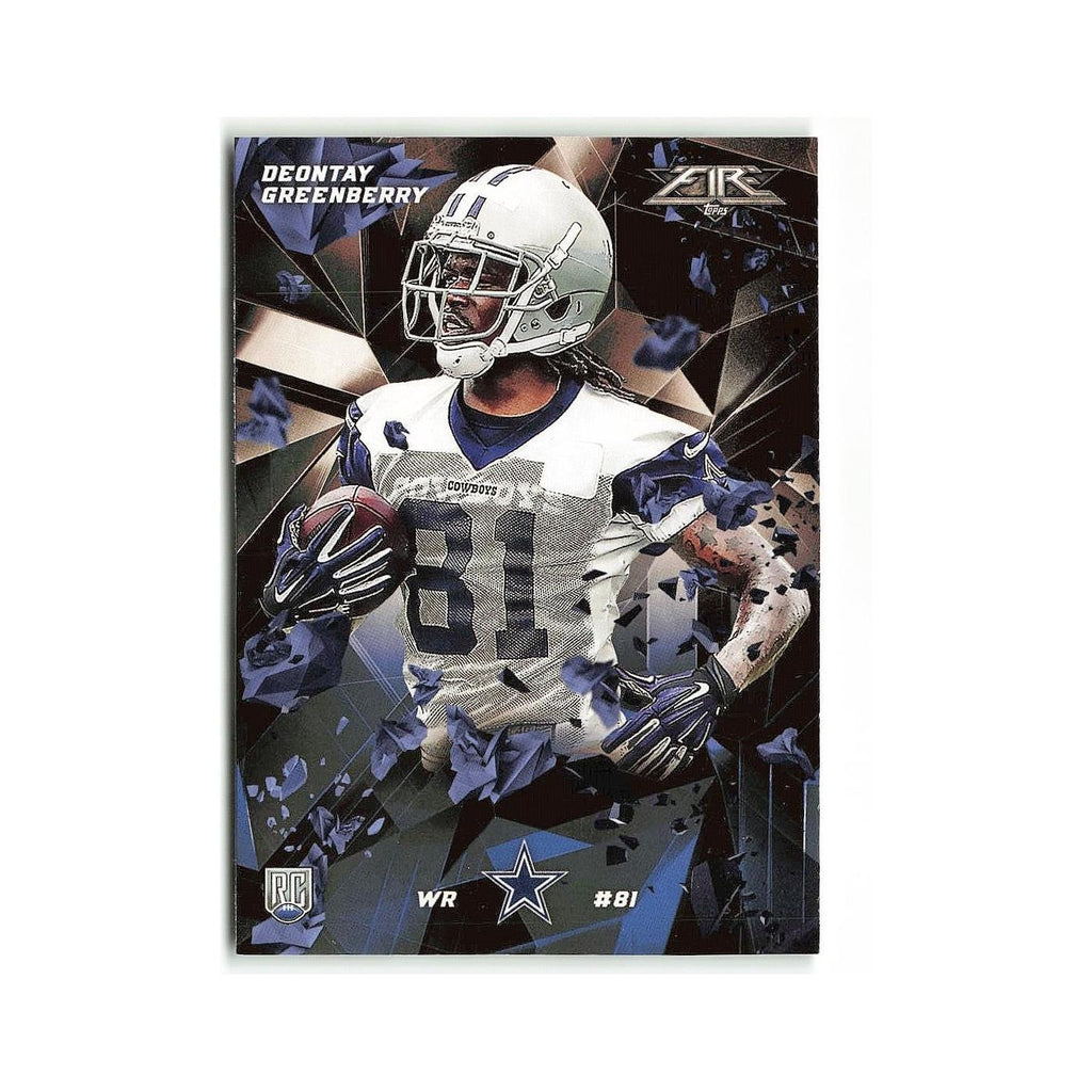 Deontay Greenberry Rookie 2015 Topps Fire Rookies #36 Dallas Cowboys NM