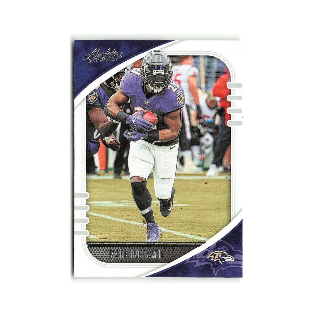 Mark Ingram II 2020 Panini Absolute #86 Baltimore Ravens Football Card NM
