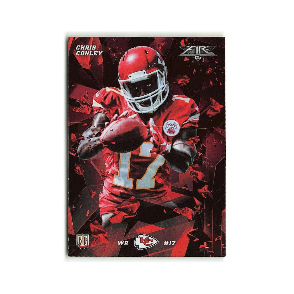 Chris Conley Rookie 2015 Topps Fire Rookies #13 Kansas City Chiefs NM