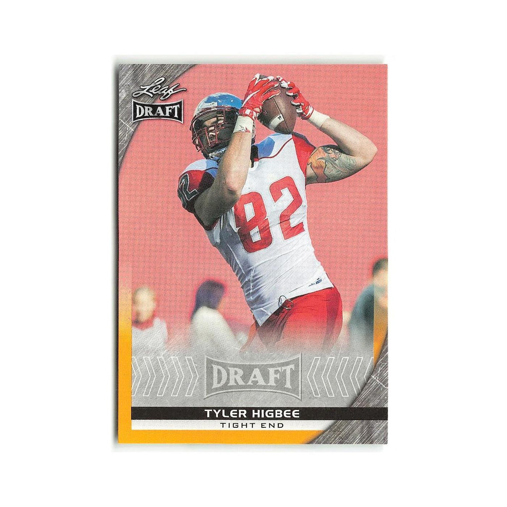 Tyler Higbee 2016 Leaf Draft Gold #88 Western Kentucky Hilltoppers NM