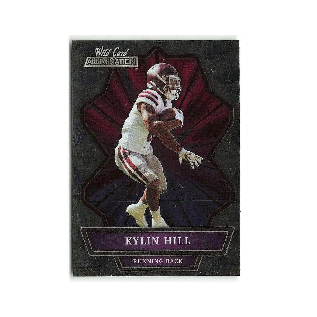 Kylin Hill 2021 Wild Card Alumination #ANBC 59 Football Card NM
