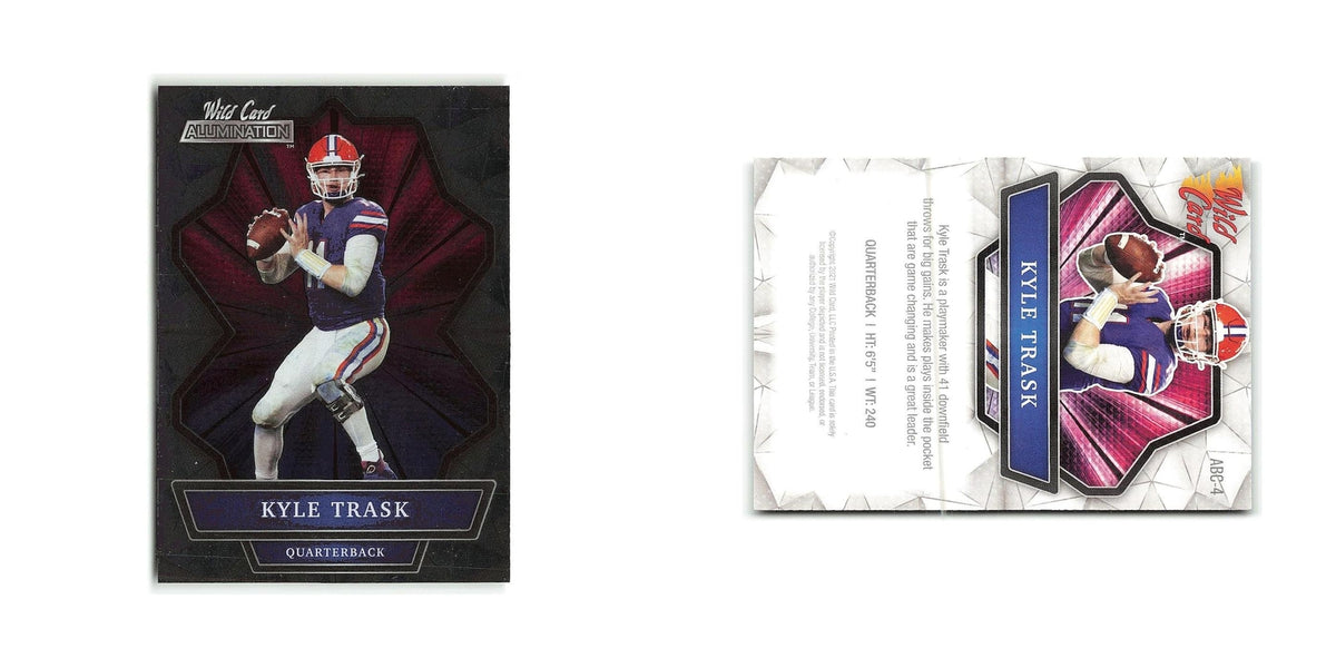Kyle Trask 2021 Wild Card Alumination #ANBC 4 Football Card NM