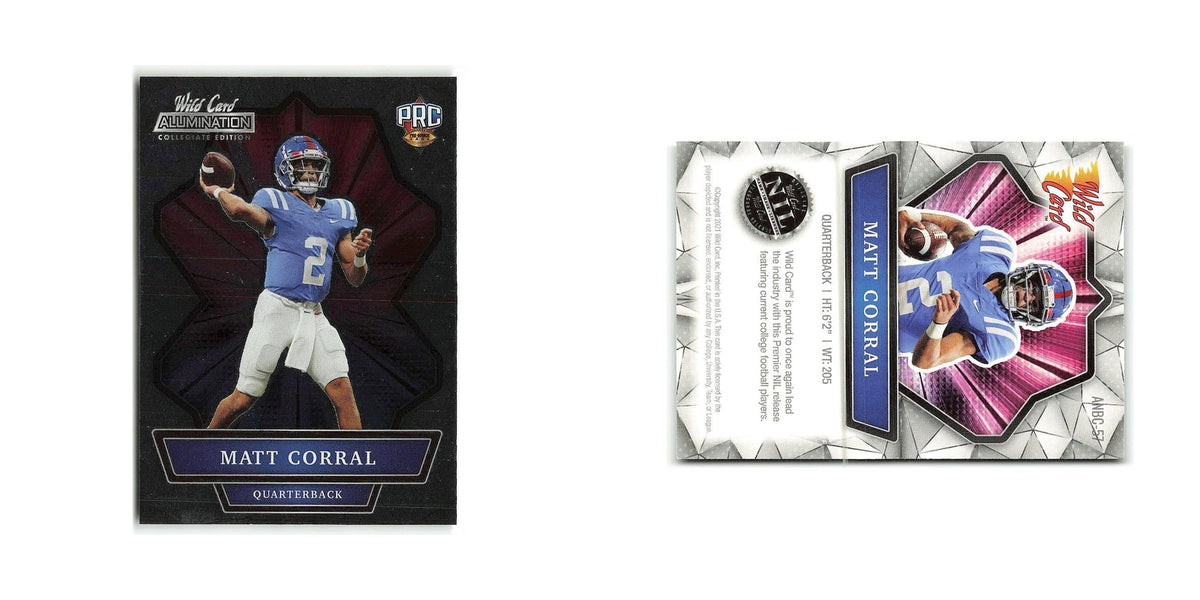Kayson Bouttte  2021 Wild Card Alumination #ANBC 57 Football Card NM