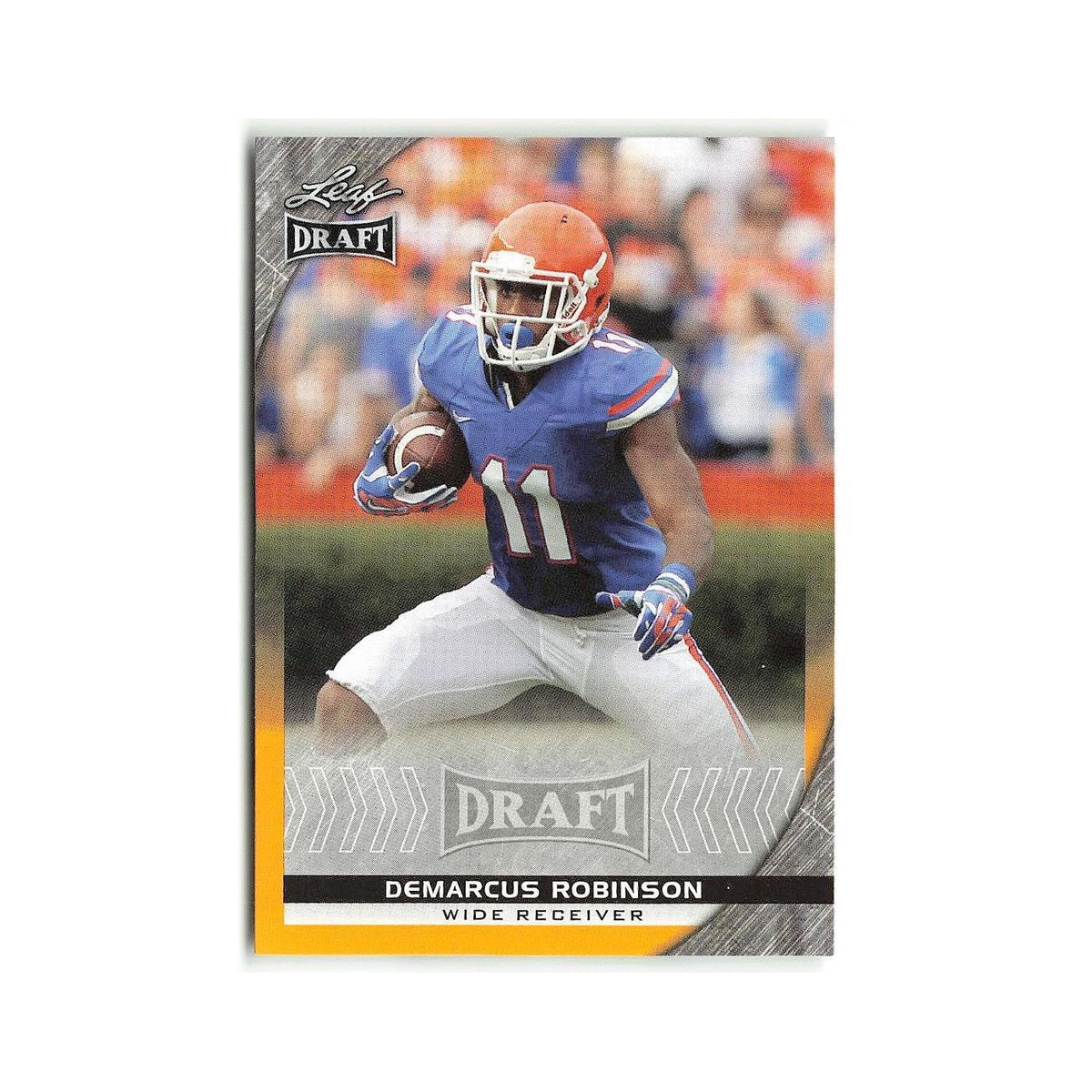 Demarcus Robinson 2016 Leaf Draft Gold #26 Florida Gators Football Card NM