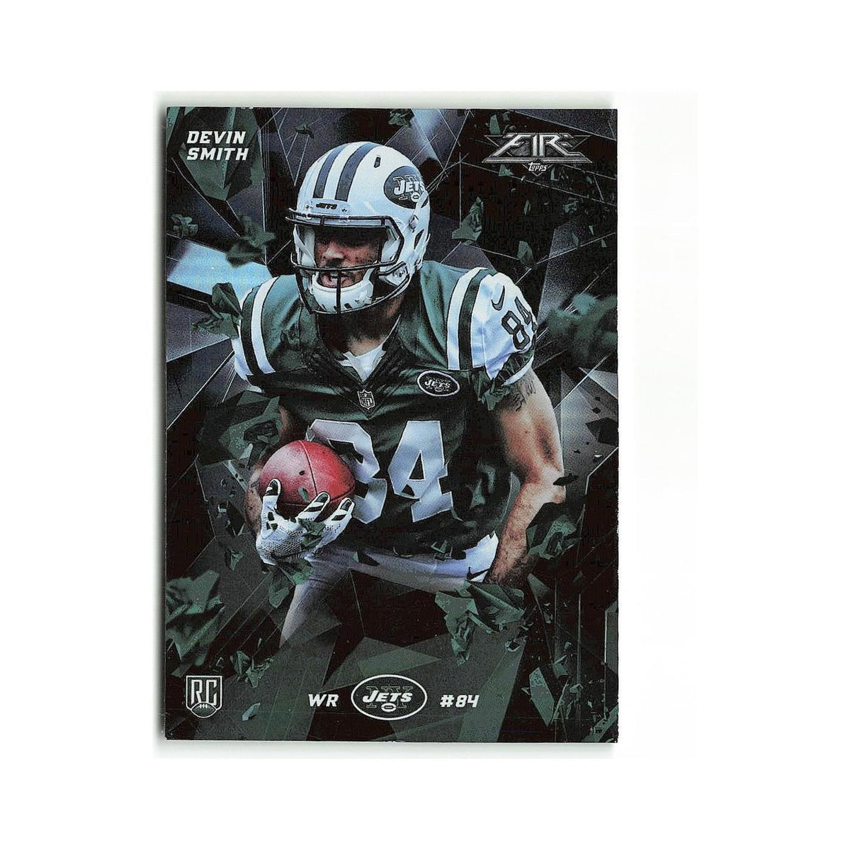 Devin Smith Rookie 2015 Topps Fire Rookies #30 New York Jets Football Card NM