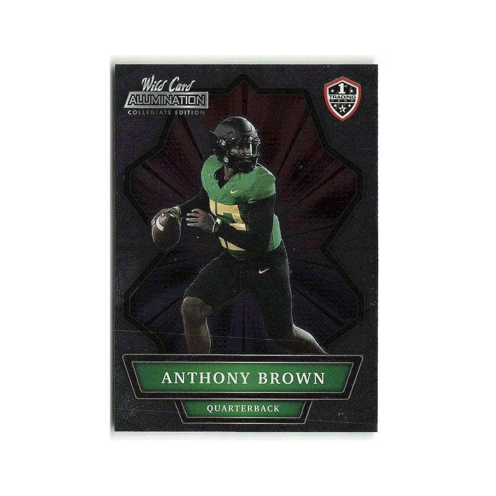 Anthony Brown 2021 Wild Card Alumination #ANBC 3 Football Card NM