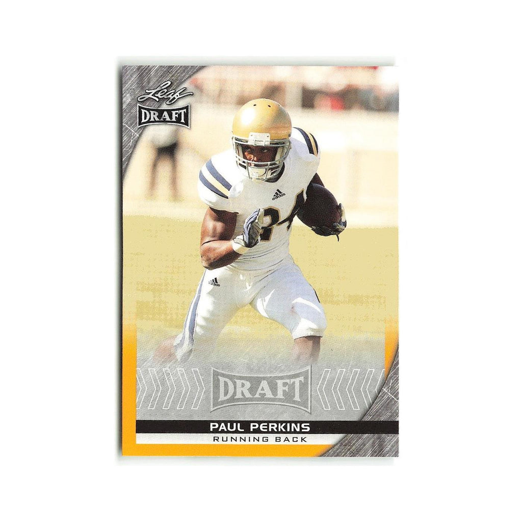 Paul Perkins 2016 Leaf Draft Gold #71 UCLA Bruins Football Card NM